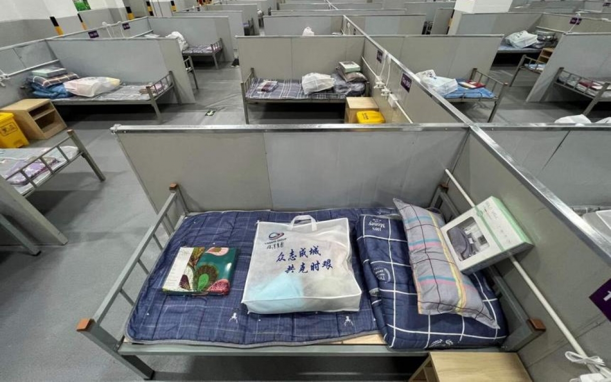Thượng Hải bổ sung hàng chục nghìn giường cách ly cho bệnh nhân Covid-19